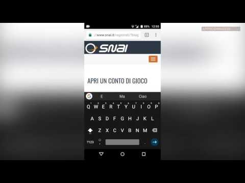 SNAI App scommesse sportive Android