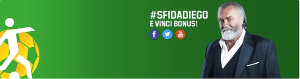 Promo Sfida Diego di Unibet per gli Europei 2016