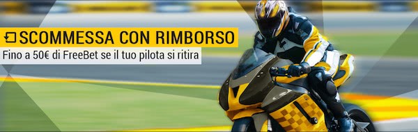 Immagine del rimborso bwin per la MotoGP 2016