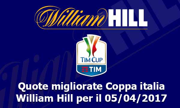  migliorate coppa italia williamhill