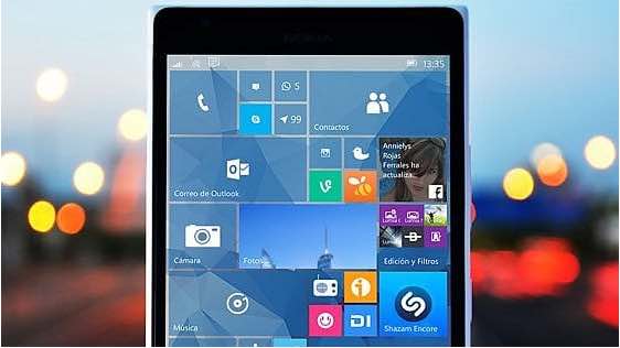Immagine di un dispositivo Windows Phone