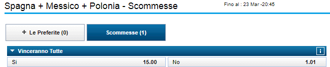 william hill multipla gold 23-03-2018