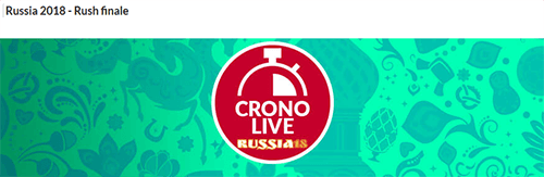 eurobet crono live russia 2018
