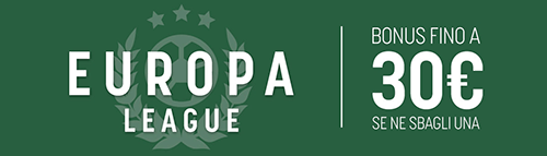 snai europa league 2018 promo