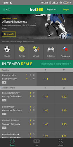 bet365 android app