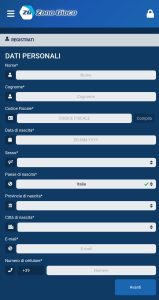 zonagioco app registrazione