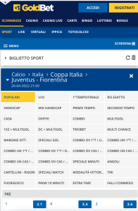 goldbet juventus-fiorentina