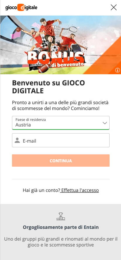 gd registrazione